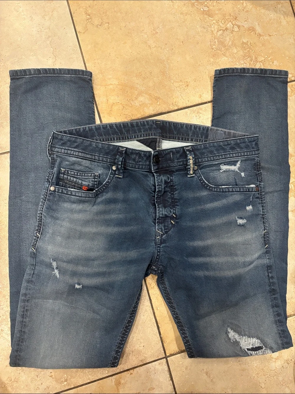Diesel THAVRSP-NE 0684 Blue Denim Jeans size 34